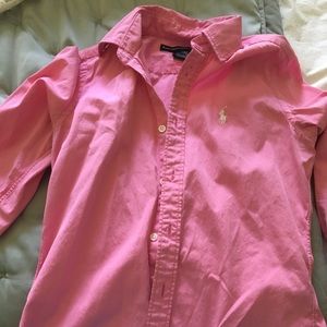 Polo sport button up. Size: 4.